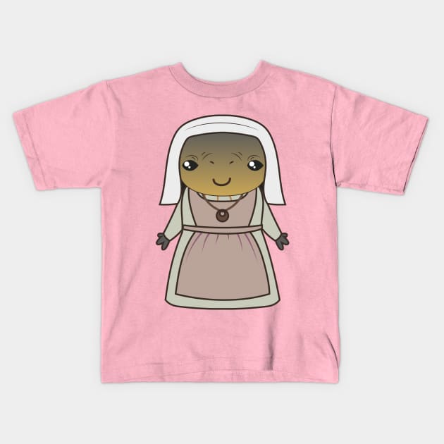 Space Nun Kids T-Shirt by fashionsforfans